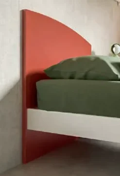 ZG Mobili Letto in legno con pediera Vela  a prezzo ribassato- Letti