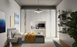 Letto in legno modello Horizon di scontato 40%^Collezione esclusiva New