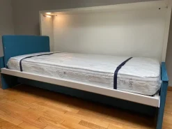 Outlet Letto in legno modello Kali 120 sofa' di scontato 30% Letti