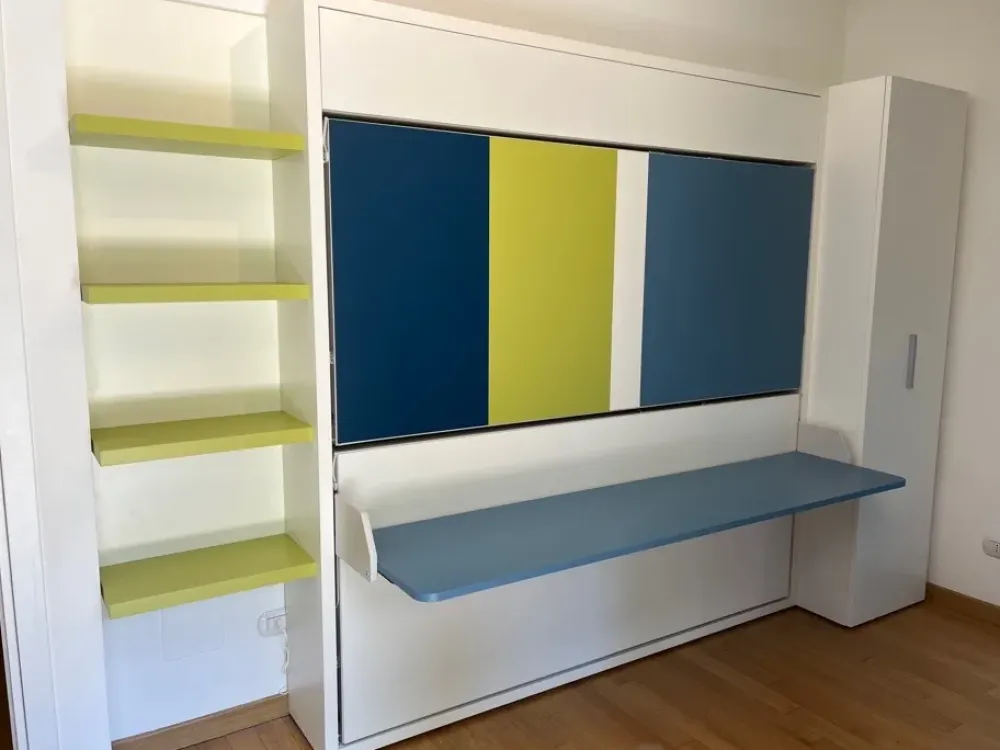 Clei Letto in legno modello Kali duo board 2200 di scontato 30%- Letti