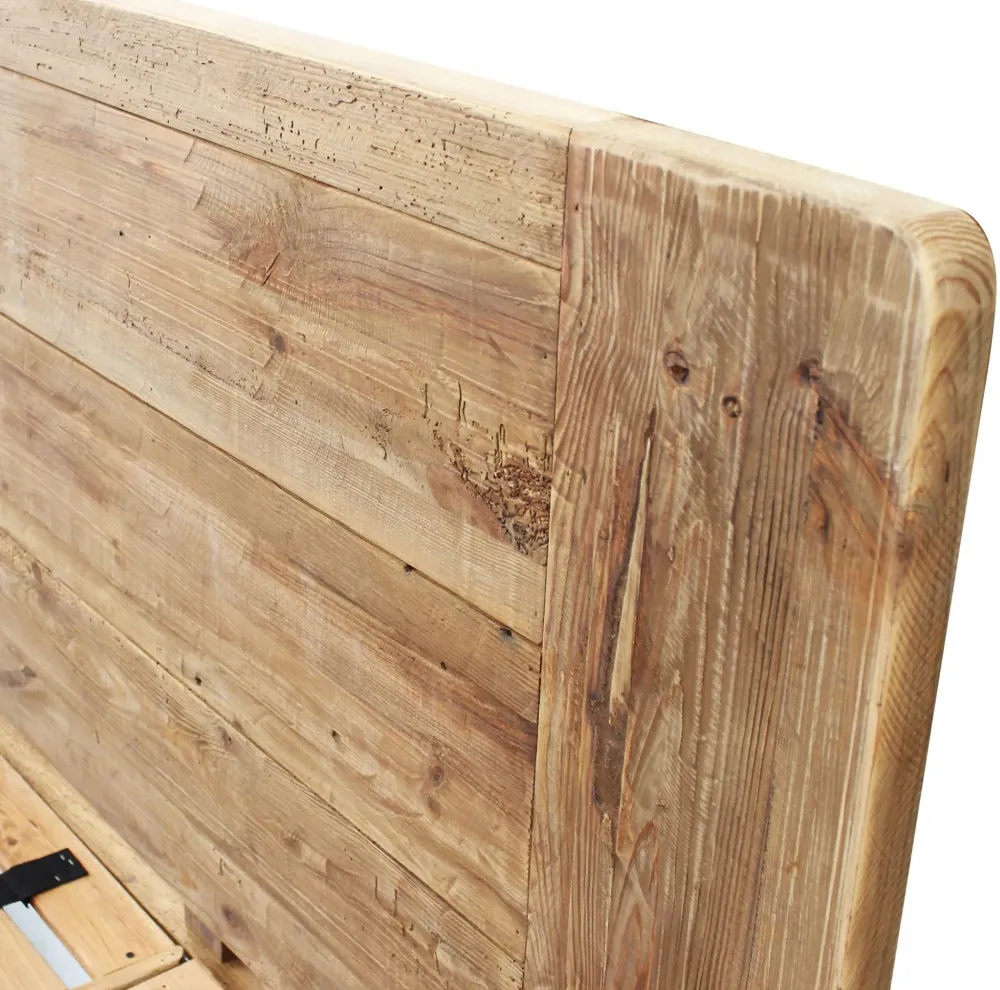 Letto in legno modello Legno riciclato di scontato 25%^Outlet Etnico Outlet