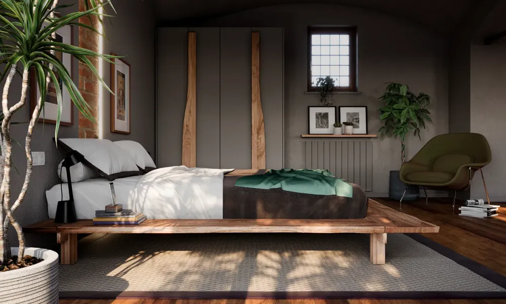 Online Letto in legno modello Letto matyrimoniale zen japan in legno di scontato 50% Letti