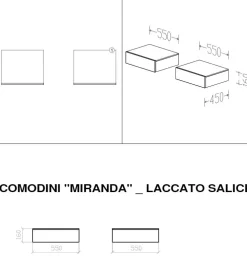 Letto in legno modello Miranda di scontato 33%^Tagliabue Mobili New