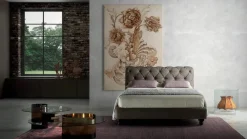 Samoa Letto king imbottito di a prezzi outlet. Sconto imperdibile!- Letti