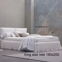 Letto king size classico Giselle a prezzo ribassato^Twils New
