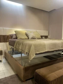 Novaluna Letto king size con contenitore Infinity a prezzo scontato- Letti