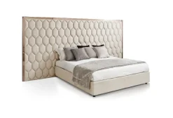 Md work Letto king size Letto luxury con testata maxi   con uno sconto IMPERDIBILE- Letti