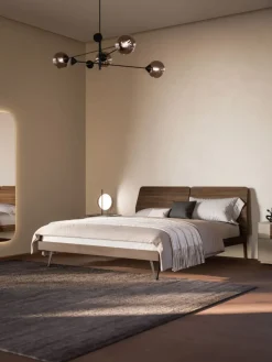 Orme Letto king size Letto matrimoniale modello ofelia con un ribasso IMPERDIBILE- Letti