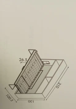 LETTO Letto a ribalta orizzontale a PREZZI OUTLET^ZG Mobili Hot