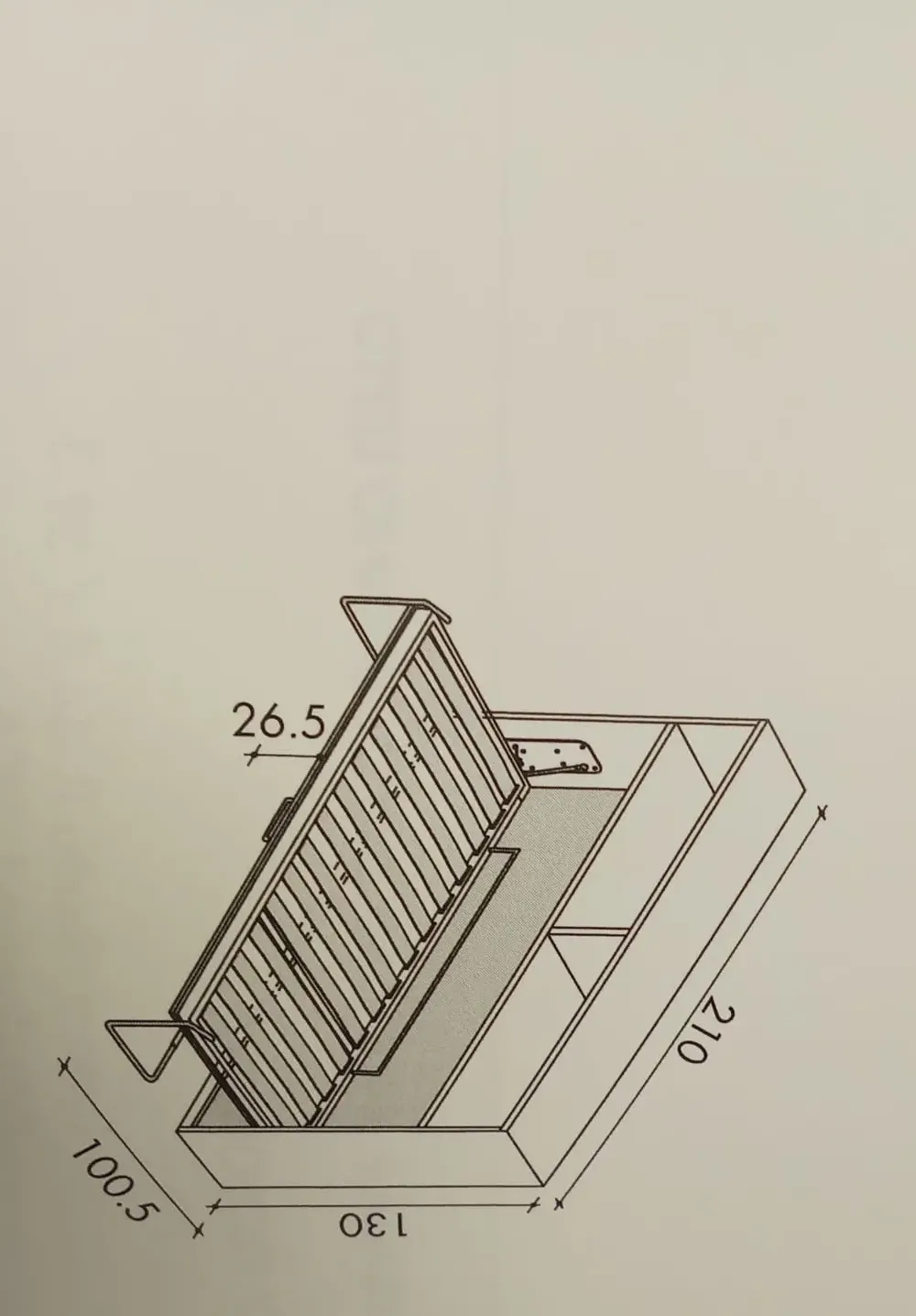 LETTO Letto a ribalta orizzontale a PREZZI OUTLET^ZG Mobili Hot