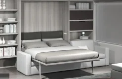Artigianale Letto Letto a scomparsa matrimoniale divano eraldo SCONTATO a PREZZI OUTLET- Letti