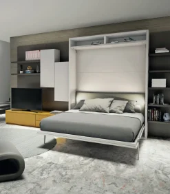 Letto Letto a scomparsa verticale francese  con tavolo di scontato del 28%^Artigianale Discount