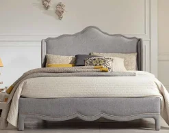 Md work Letto Letto matrimoniale margherita 50 luxury made in italy SCONTATO a PREZZI OUTLET- Letti