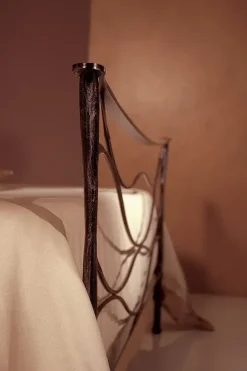 Pama Letti Letto Letto matrimoniale enea in ferro battuto di scontato del 30%- Letti