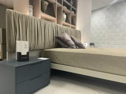 Letto Letto solano plissè di scontato del 36%^Santalucia New