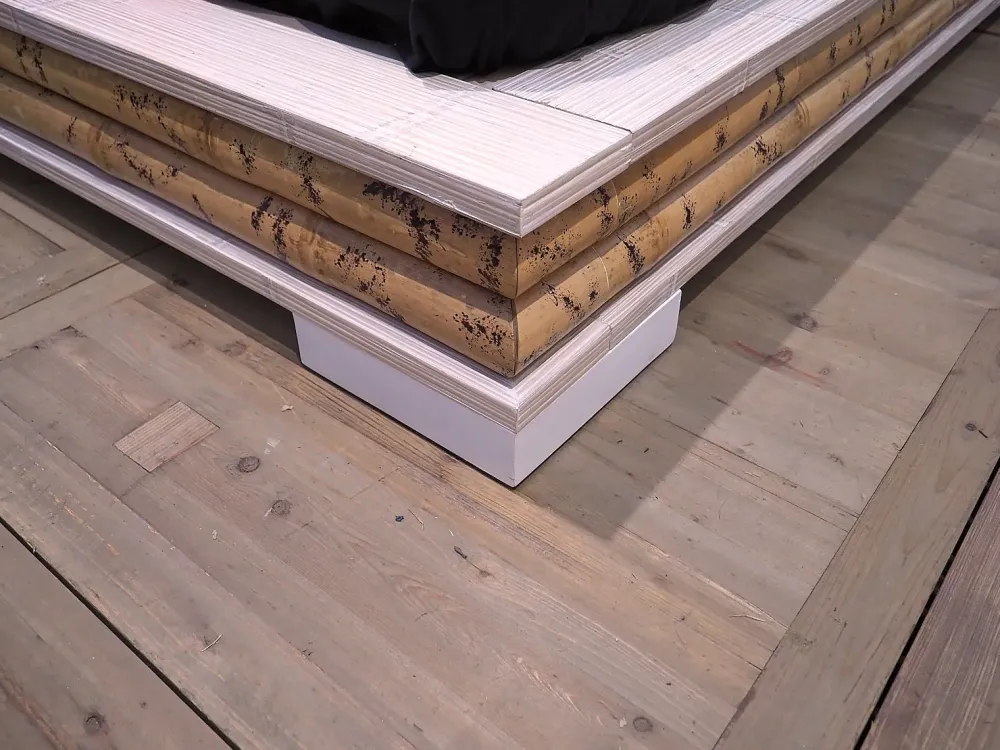 Outlet Etnico Letto Letto ysaito white contenitore SCONTATO 28%- Letti