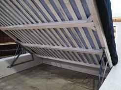 Outlet Etnico Letto Letto ysaito white contenitore SCONTATO 28%- Letti