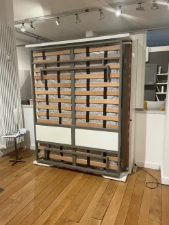 Clei LETTO Lgm 2.0 book + table free in OFFERTA OUTLET - 30%- Letti