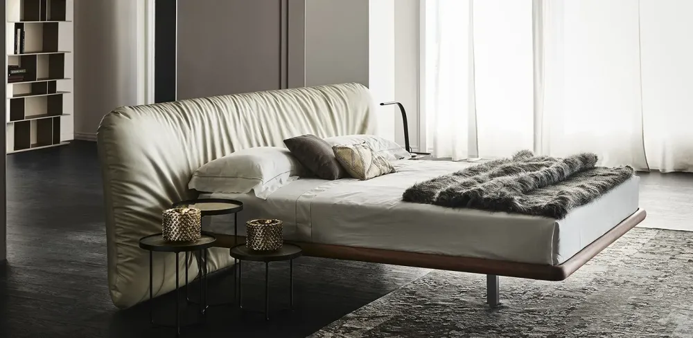 Letto Marlon matrimoniale con gambe. Prezzo speciale!^Cattelan Italia Online