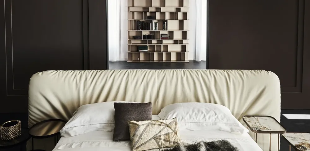 Letto Marlon matrimoniale con gambe. Prezzo speciale!^Cattelan Italia Online