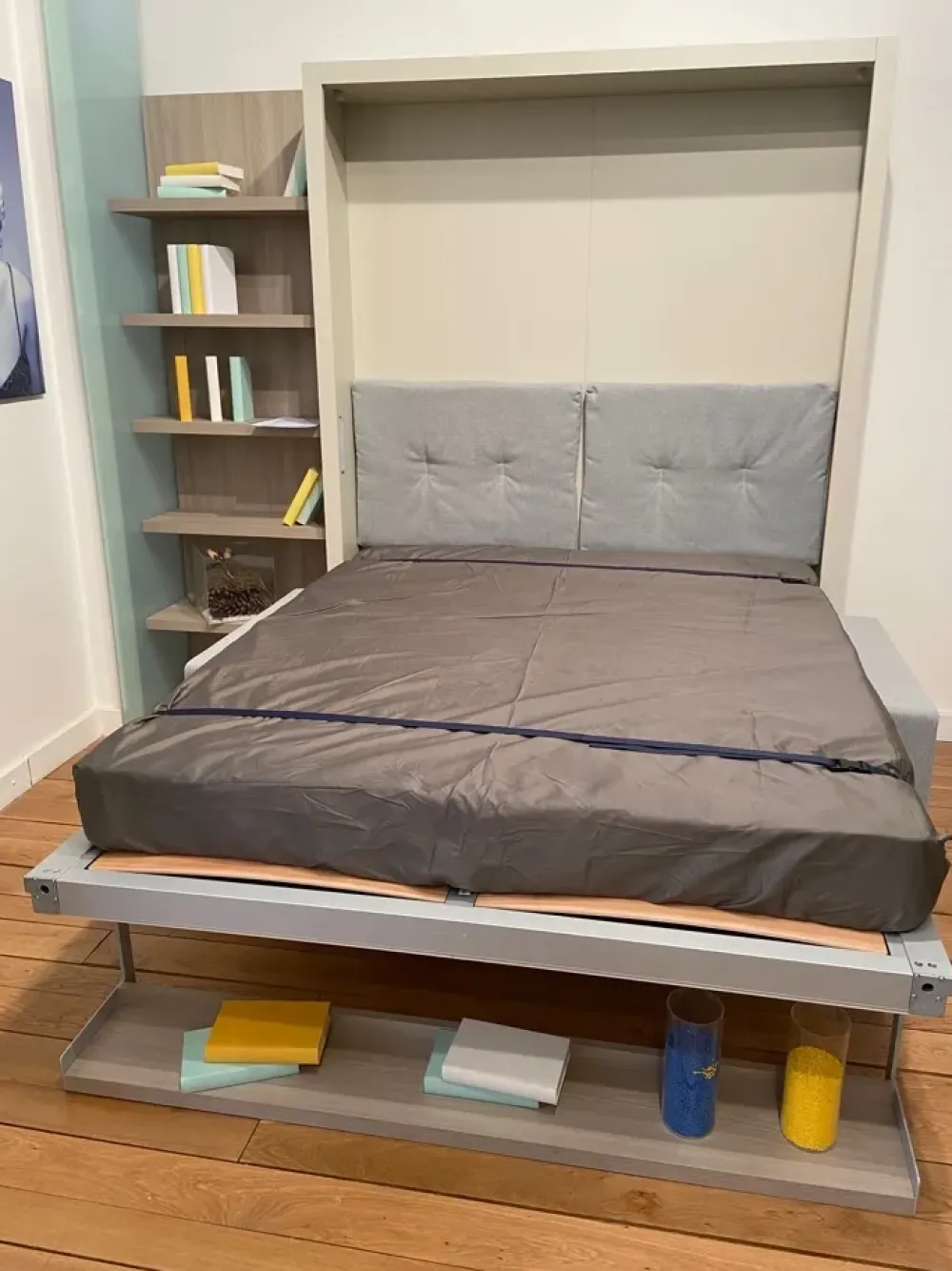 Clei Letto matrimoniale a scomparsa -promo sul nuovo per apertura punto vendita a prezzo ribassato- Letti