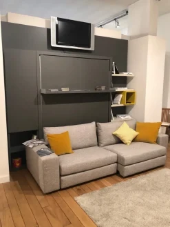 Clei Letto matrimoniale a scomparsa -promo sul nuovo per apertura punto vendita a prezzo ribassato- Letti