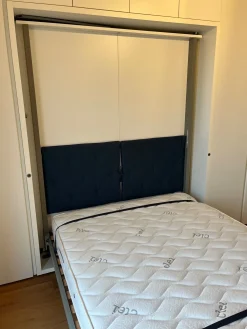 Clei Letto matrimoniale a scomparsa Lgm 2.0 book a prezzo ribassato- Letti