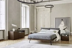 Sangiacomo Letto matrimoniale Abbraccio legno con uno sconto IMPERDIBILE- Letti