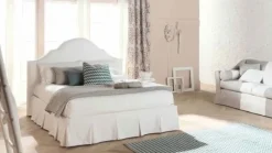 Letto matrimoniale classico Letto matrimoniale giglio  50 luxury made in italy a prezzo scontato^Md work Clearance