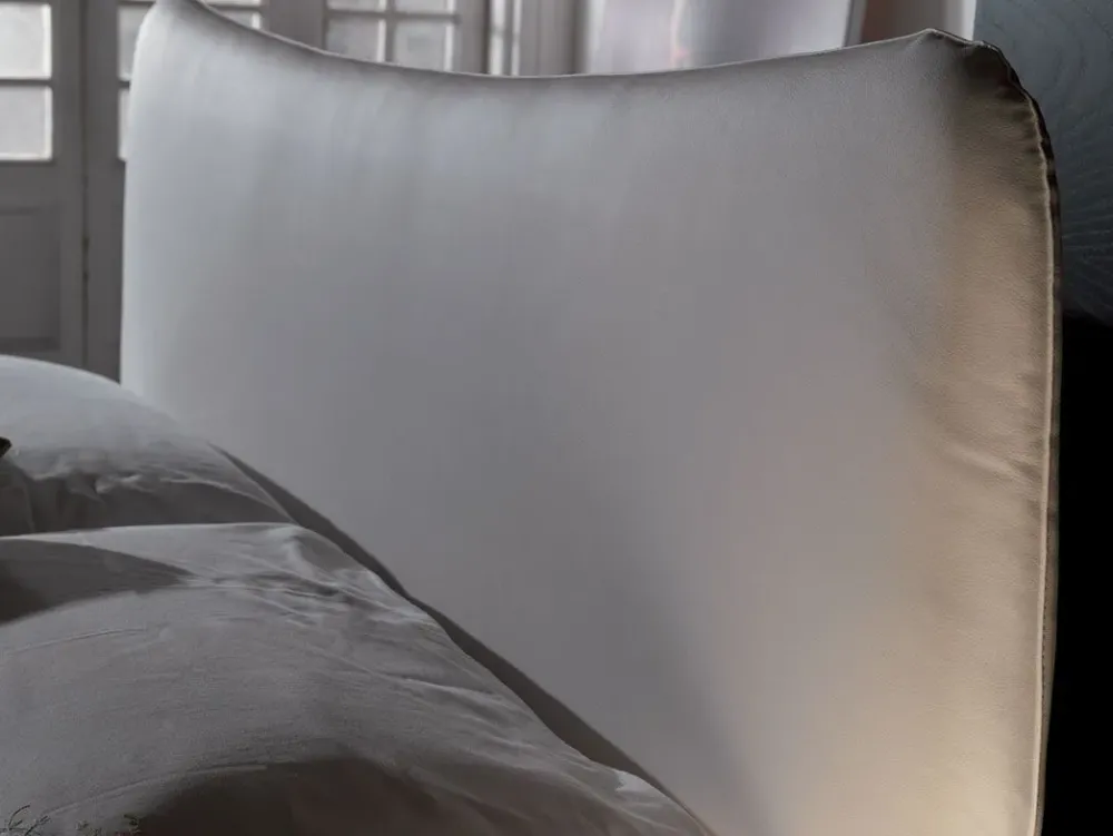 Letto matrimoniale con contenitore Artico a prezzo scontato^Artigianale Outlet