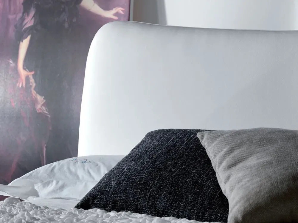 Letto matrimoniale con contenitore Artico a prezzo scontato^Artigianale Outlet