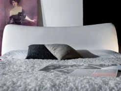 Letto matrimoniale con contenitore Artico a prezzo scontato^Artigianale Outlet