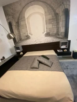 Fimar Letto matrimoniale con contenitore Sorvolo a prezzo ribassato- Letti