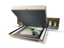 Fimar Letto matrimoniale con contenitore Sorvolo a prezzo ribassato- Letti