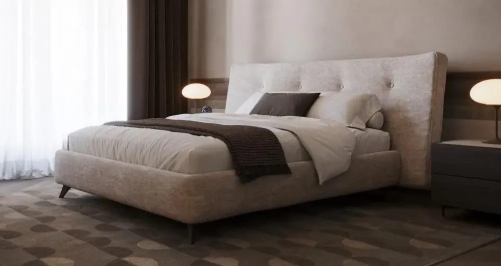 Giessegi Letto matrimoniale con contenitore Diva a prezzo ribassato- Letti