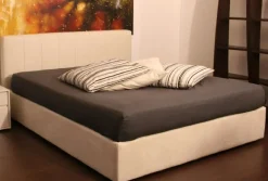 Outlet Letto matrimoniale con contenitore Parigi a prezzo ribassato Letti