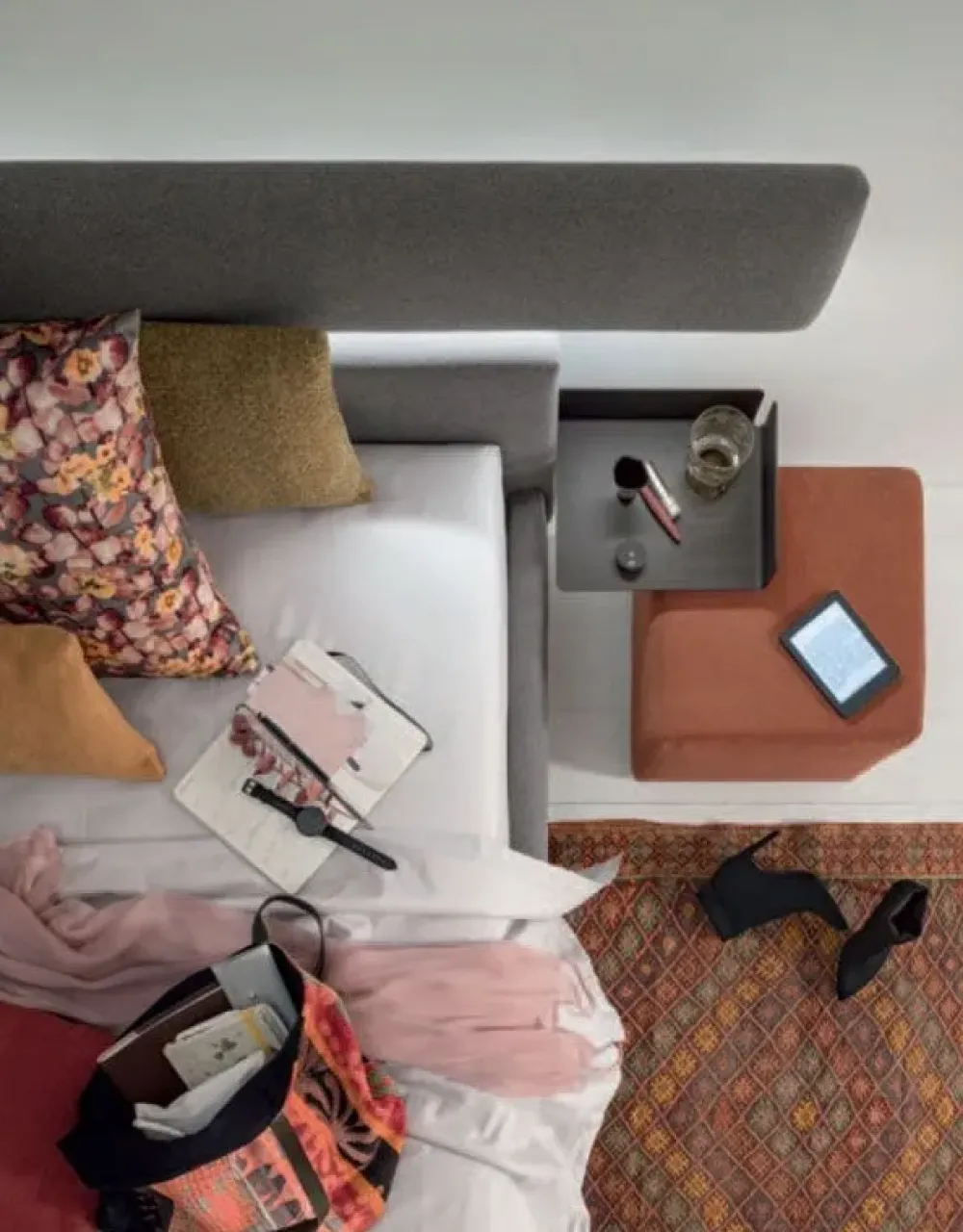 V&nice Letto matrimoniale con contenitore Denver a prezzo scontato- Letti