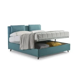 Letto matrimoniale con contenitore Fox a prezzo scontato^Salvetti New