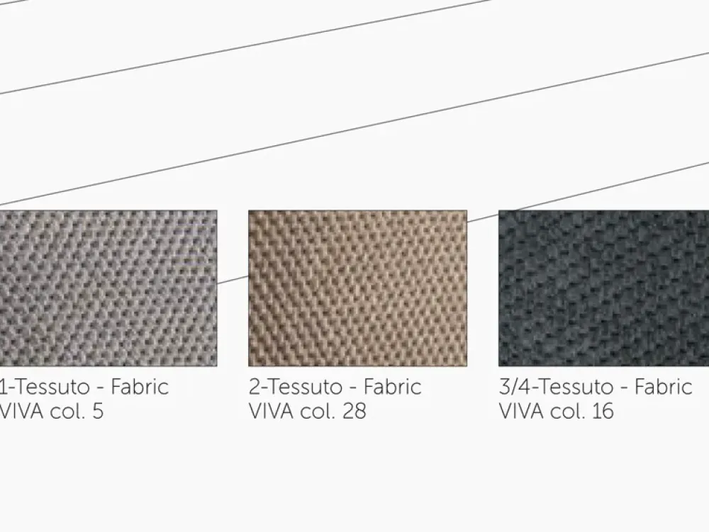 Outlet Letto matrimoniale con contenitore Viola tessuto Stilfar a prezzo scontato Letti