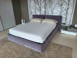Letto matrimoniale con contenitore Flann 2.0 a prezzo scontato^Ditre Italia