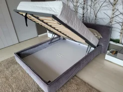 Letto matrimoniale con contenitore Flann 2.0 a prezzo scontato^Ditre Italia