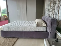 Letto matrimoniale con contenitore Flann 2.0 a prezzo scontato^Ditre Italia