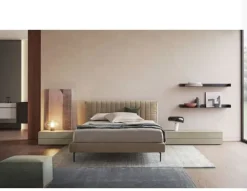 Dall'Agnese Letto matrimoniale con gambe Dallagnese letto goose a prezzo riservato- Letti