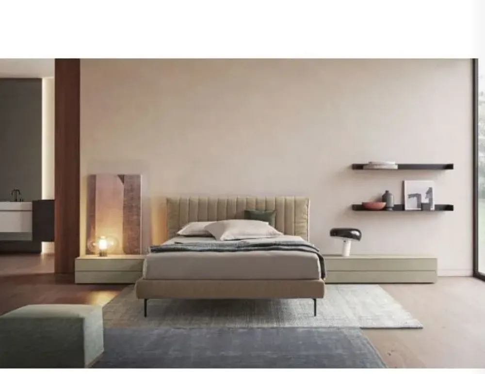 Dall'Agnese Letto matrimoniale con gambe Dallagnese letto goose a prezzo riservato- Letti