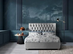 Md work Letto matrimoniale con gambe Mod. web a prezzo scontato- Letti