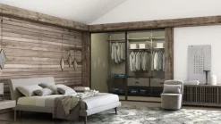 Discount Letto matrimoniale con gambe Metropolitan a prezzo scontato Letti