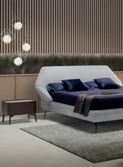 Letto matrimoniale con gambe Origami a prezzo ribassato^Novaluna Clearance