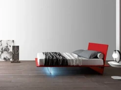 New Letto matrimoniale con gambe Letto plana a prezzo ribassato Letti