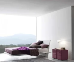 New Letto matrimoniale con gambe Letto plana a prezzo ribassato Letti