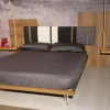 Clearance Letto matrimoniale con giroletto Diagonal a prezzo scontato Letti